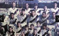  Antes de um clssico contra o Botafogo, no Maracan, Fabrcio posa para foto oficial