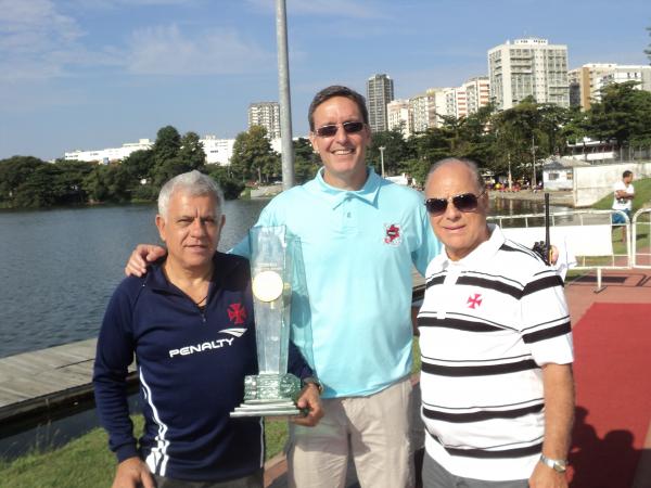 Joaquim da Costa Oliveira (diretor de remo), Paulo Carvalho (presidente da FRERJ) e Paulo C�sar Mahomed Alli (vice-presidente de desportos n�uticos)